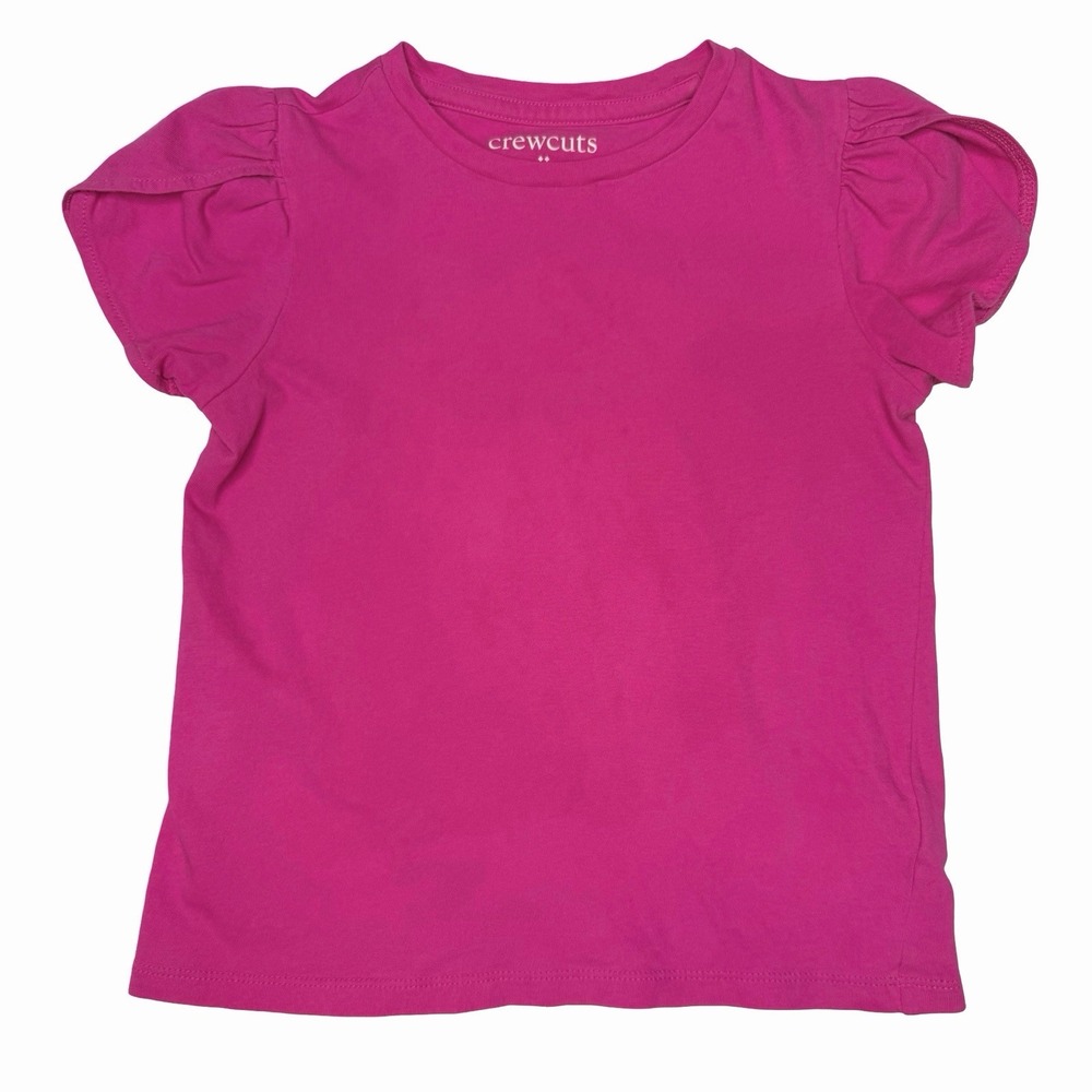 Crewcuts Petal Sleeve Pink Top